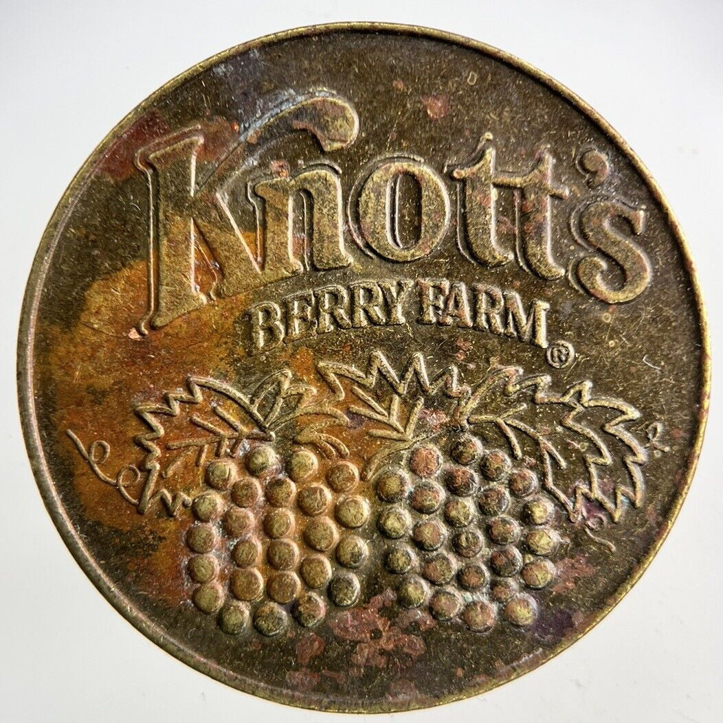 Knotts Berry Farm Token Coin | Fine Collectable Grade