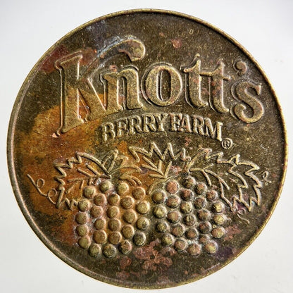 Knotts Berry Farm Token Coin | Fine Collectable Grade