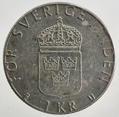 1984 Sweden 1 Krona Coin | Very High Grade