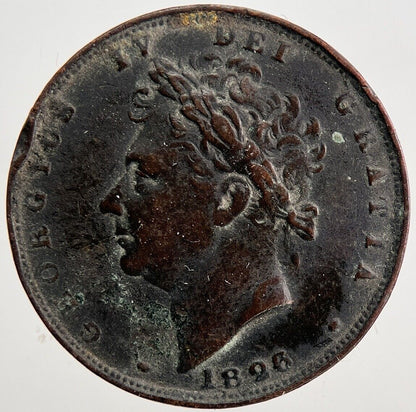 1826 George IV Farthing Coin | Very High Grade | a6014