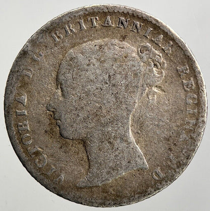1840 Victoria Groat Four - Pence Silver Coin | Collectable Grade | a3429