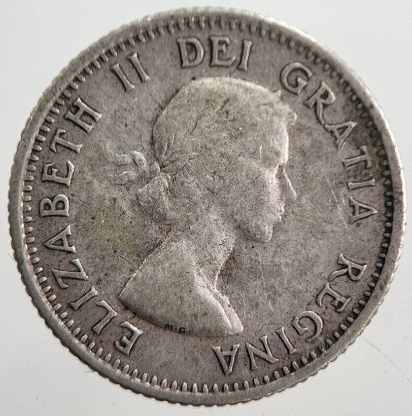 1953 Canada 10 Cents Silver Coin | Collectable Grade | a7640