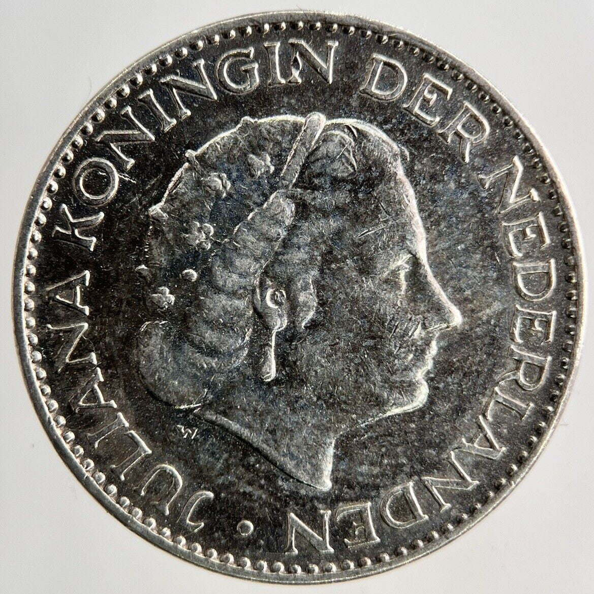 1957 Netherlands 1 Gulden Silver Coin | Fine Collectable Grade