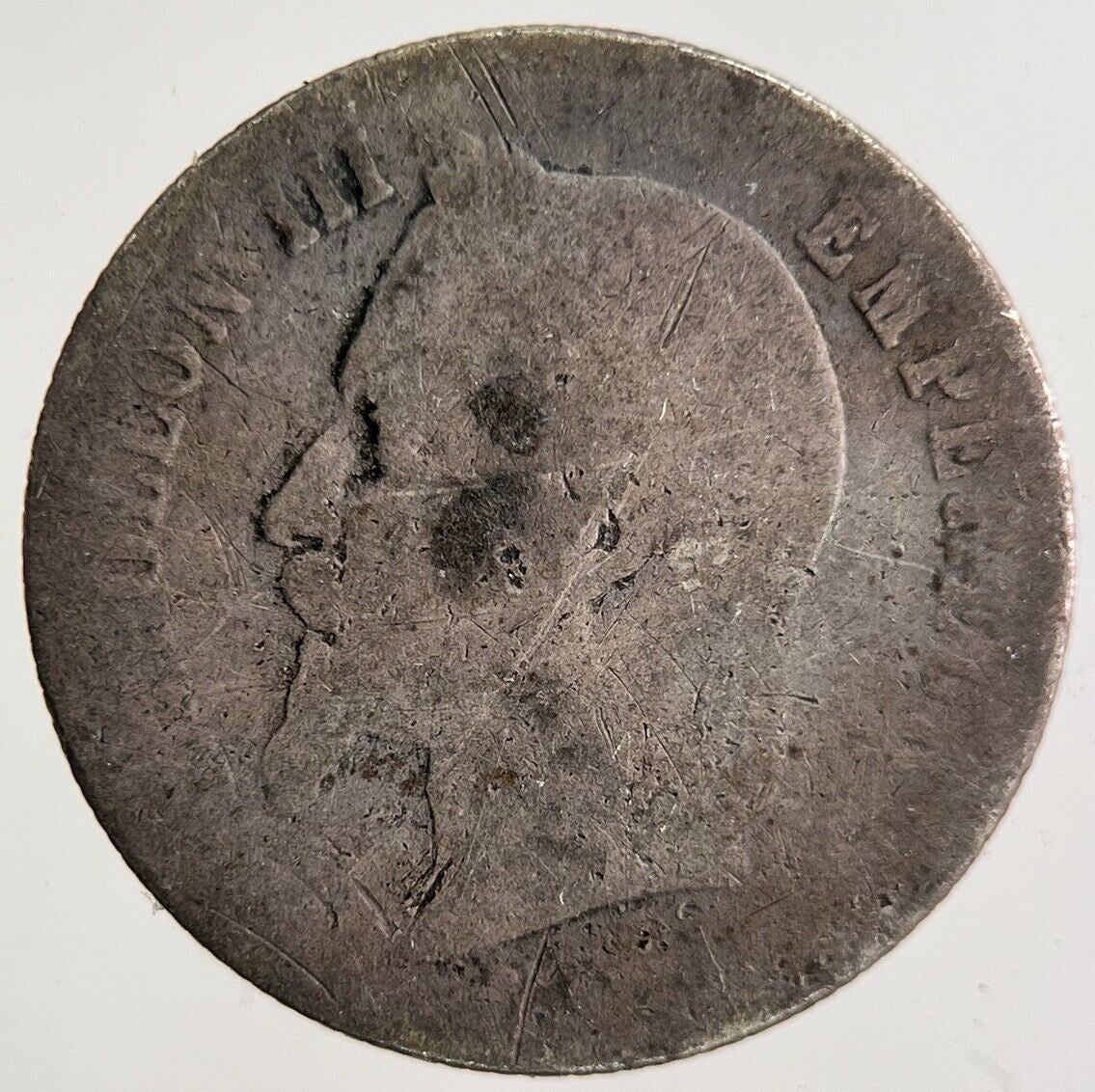 1867 France 50 Centimes Silver Coin | Collectable Grade