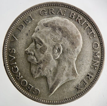 1936 George V Half - Crown Silver Coin | Fine Collectable Grade