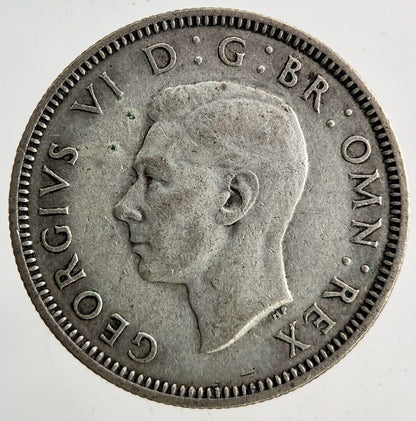 1941 George VI Shilling Silver Coin | Fine Collectable Grade