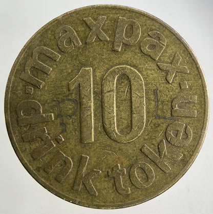Maxpax Quality Drinks 10 Token Coin | Fine Collectable Grade