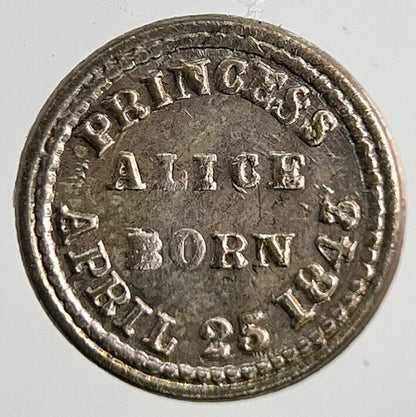 British Very Small Princess Alice Token Coin | Fine Collectable Grade