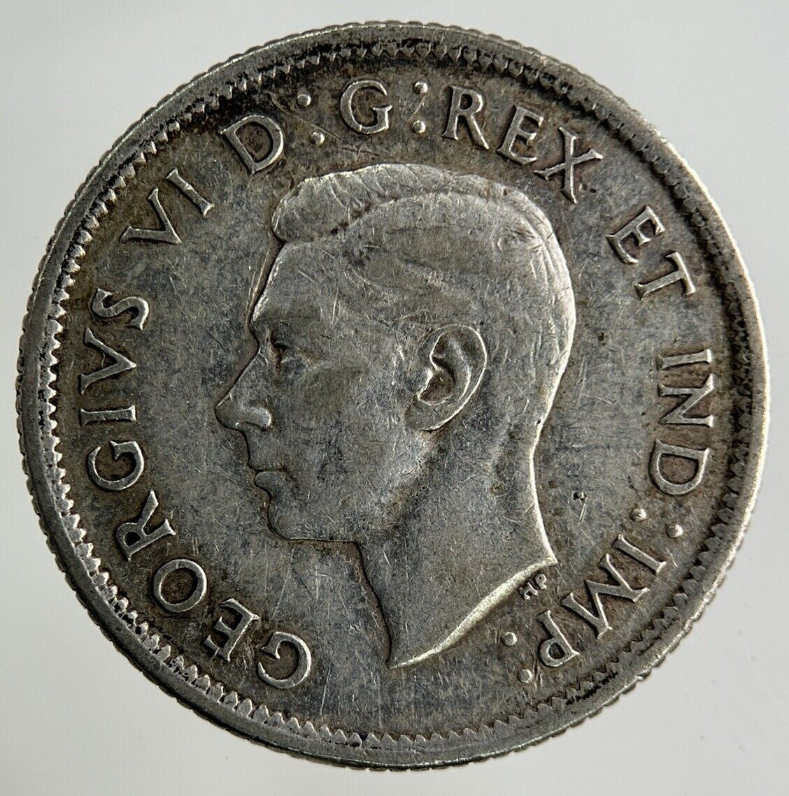 1937 Canada 25 Cents Silver Coin | Fine Collectable Grade