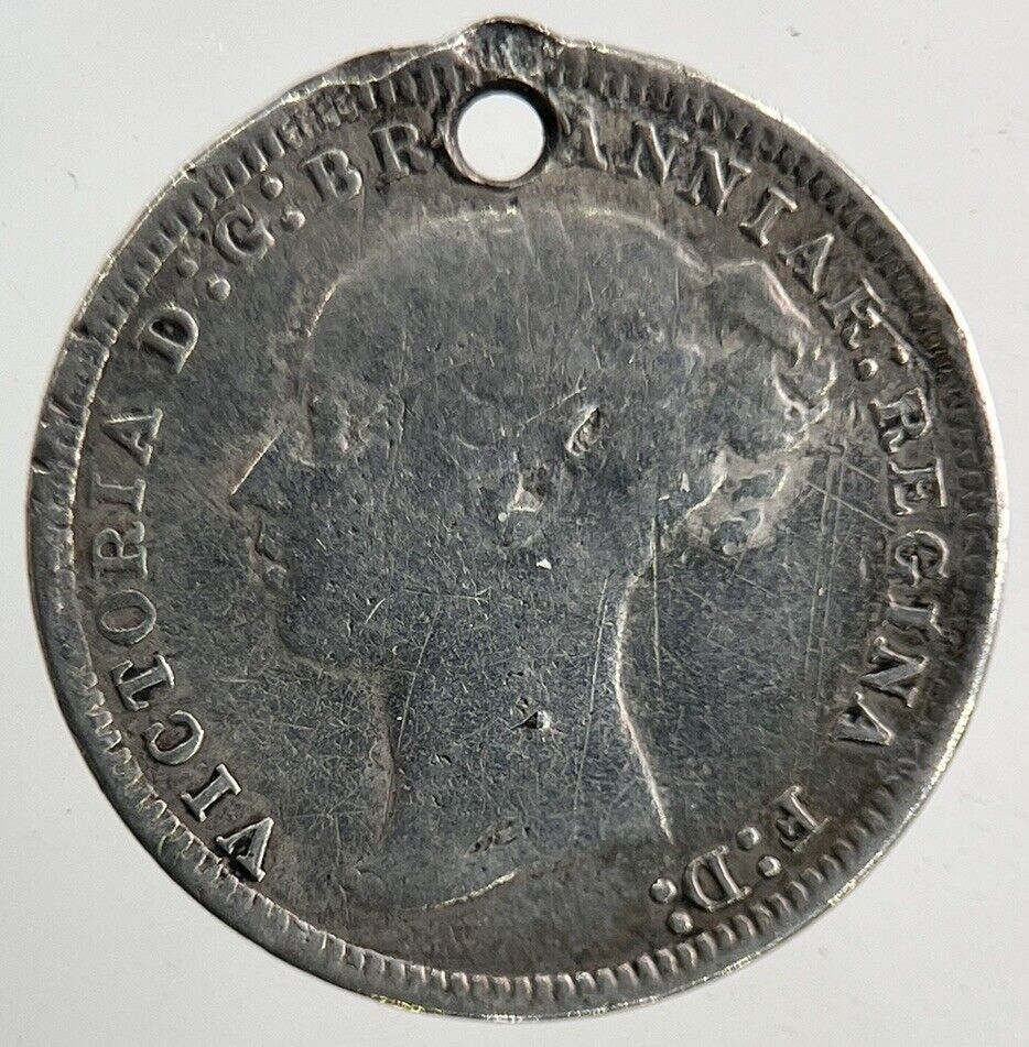 1875 Victoria Threepence Silver Coin | Fine Collectable Grade