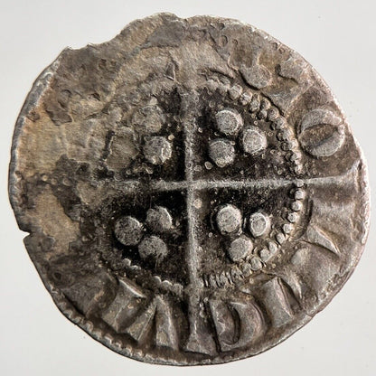 British Medieval Edward III 3rd Penny Hammered Silver Coin | Collectable Grade