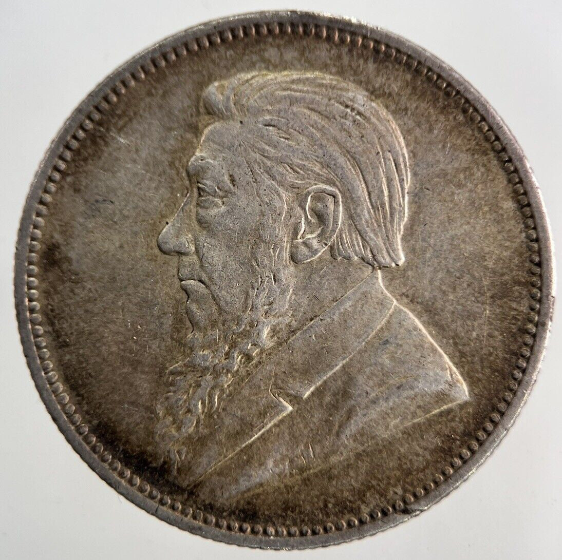 1897 South Africa Florin 2 Shillings Silver Coin | Collectable Grade | a7088