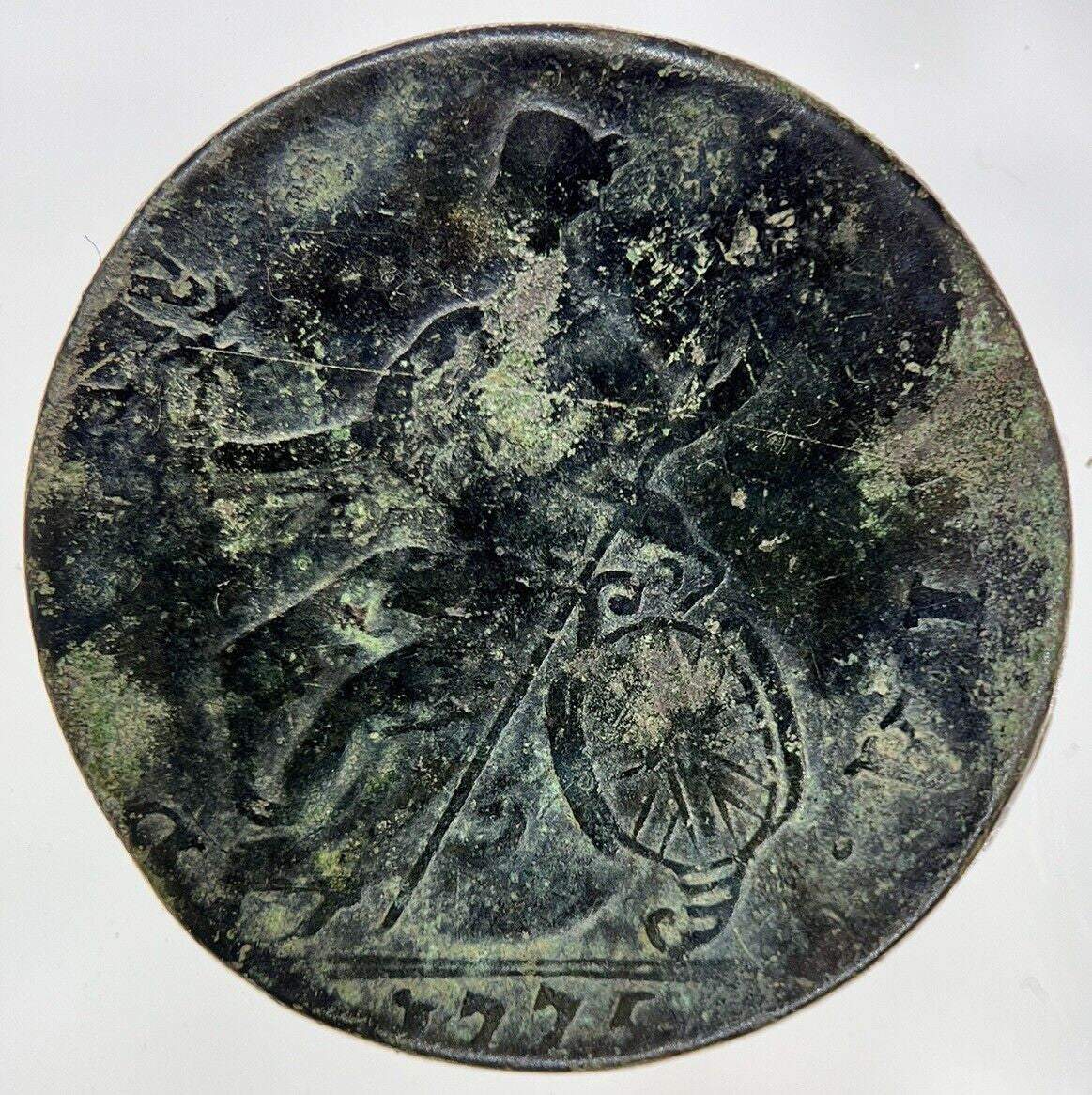 1775 George III 3rd Half - Penny Coin | Very High Grade