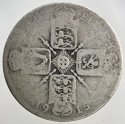 1915 George V Florin Silver Coin | Fair Grade