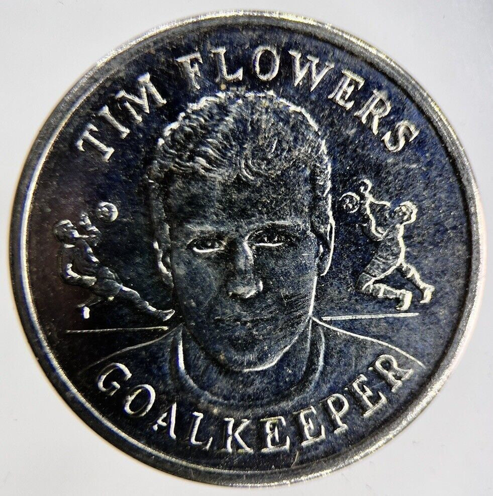 1998 England Football Tim Flowers Token Coin | Fine Collectable Grade
