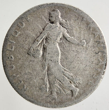1898 France 50 Centimes Silver Coin | Collectable Grade