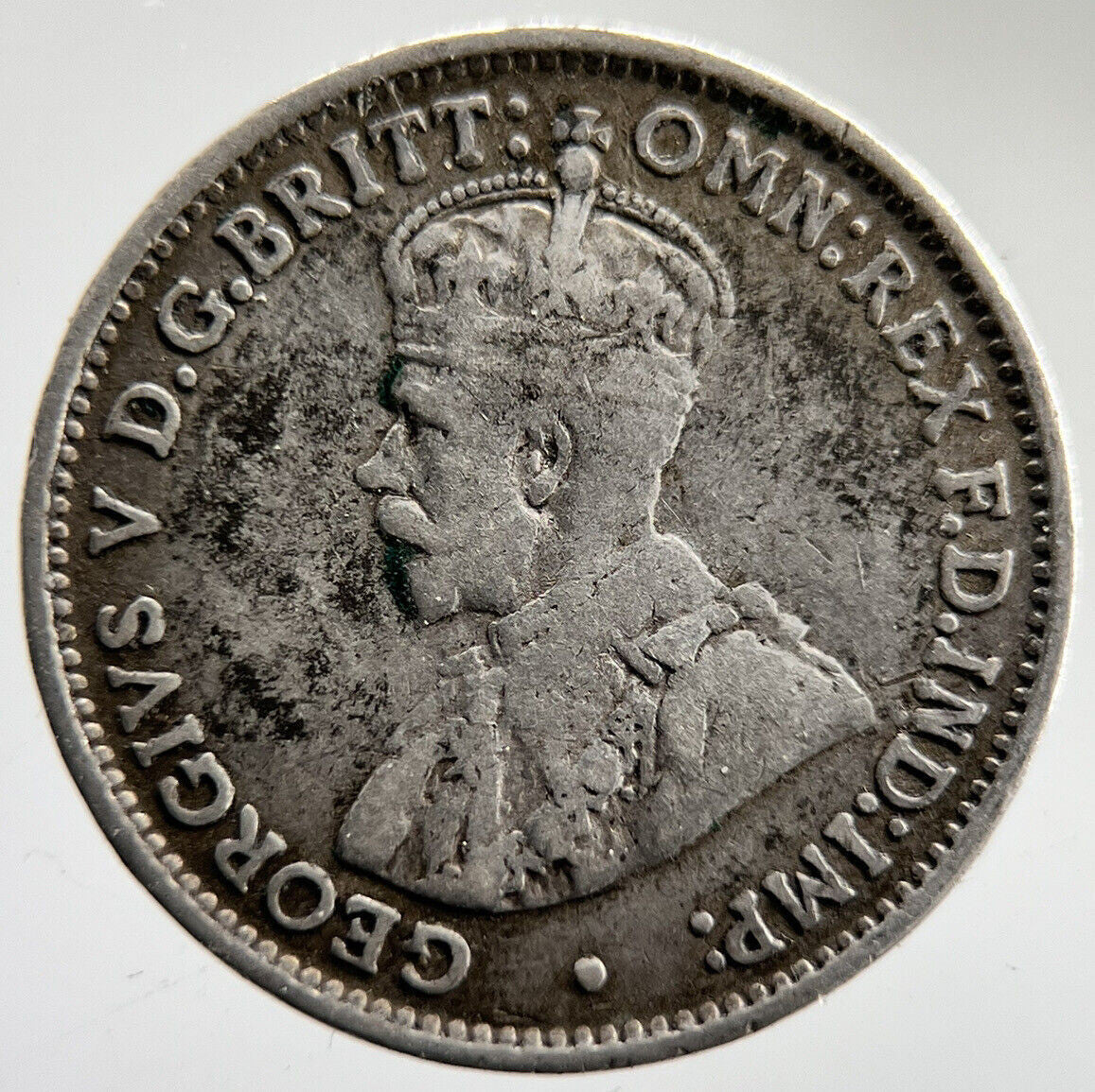 1917 - M Threepence Australia Silver Coin | Collectable Grade | a1613