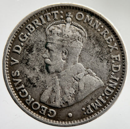 1917 - M Threepence Australia Silver Coin | Collectable Grade | a1613