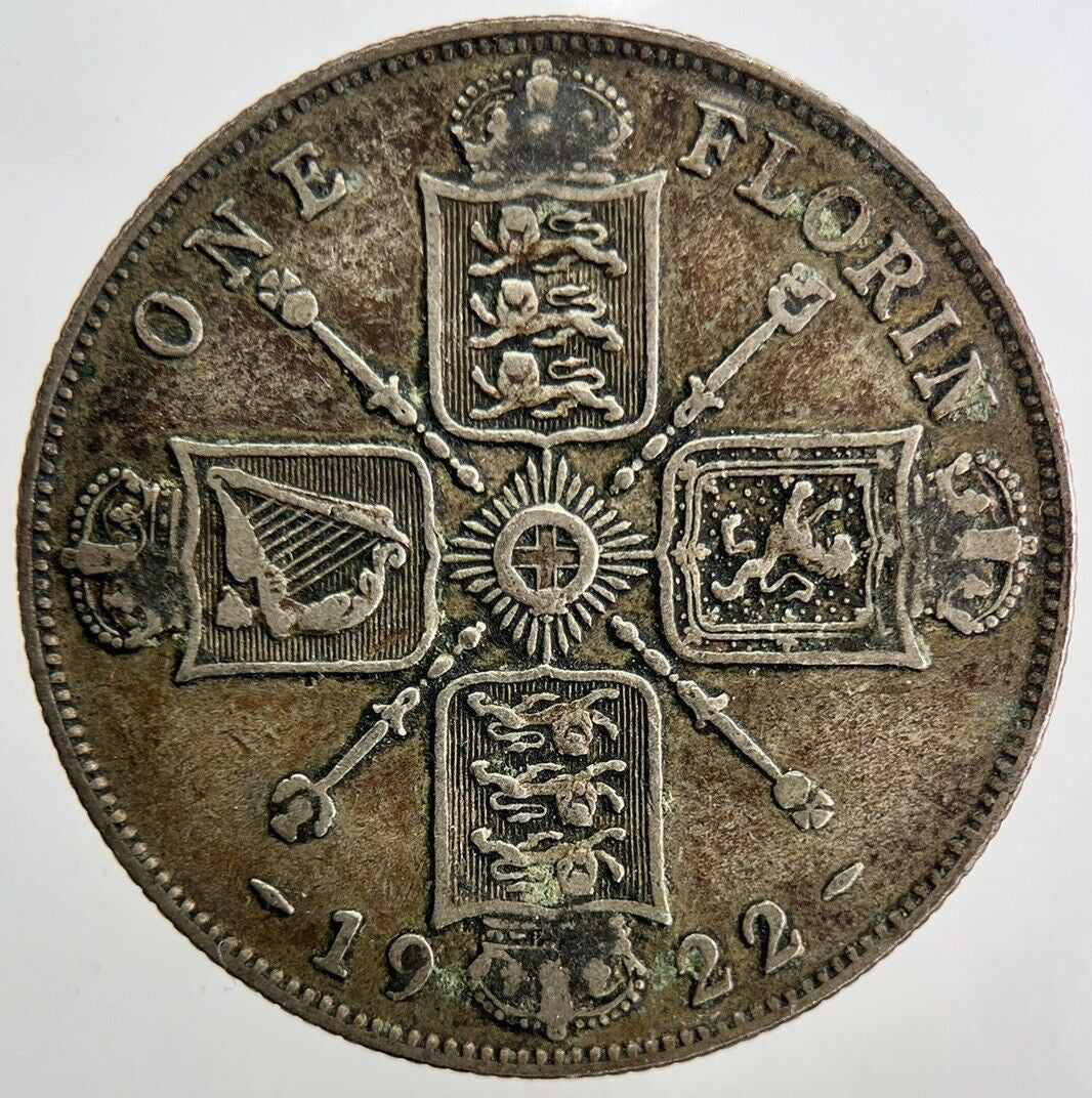 1922 George V Florin Silver Coin | Fine Collectable Grade