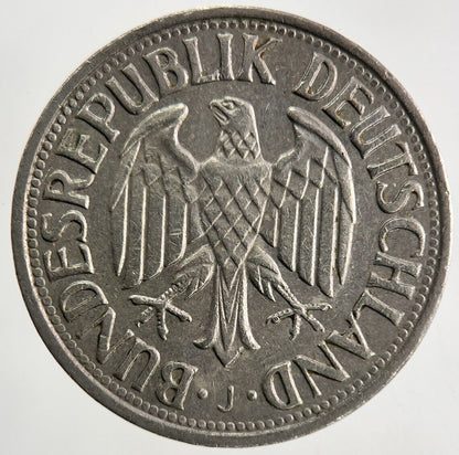 1969 - J Germany 1 Mark Coin | Fine Collectable Grade
