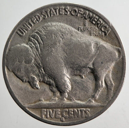 1916 - S US USA Indian Head Buffalo Nickel Coin | Fine Collectable Grade
