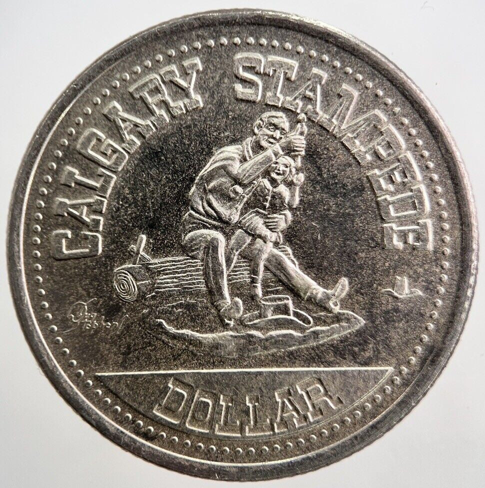 1905 - 1980 Calgary Stampede Dollar Alberta Coin Medal | Collectable Grade | a2005