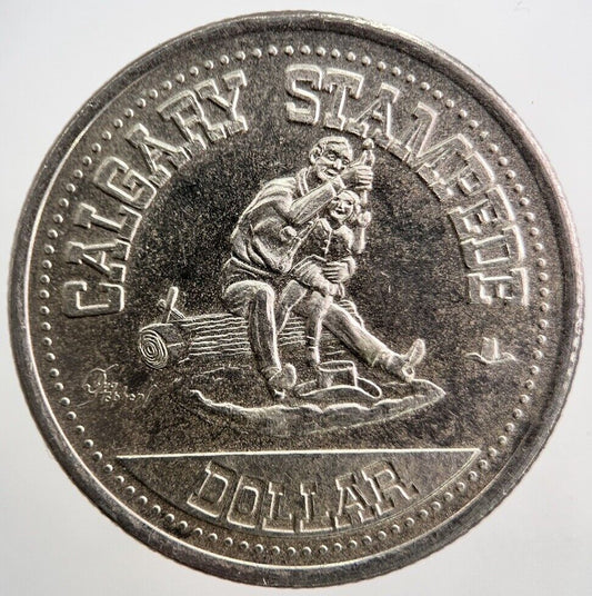 1905 - 1980 Calgary Stampede Dollar Alberta Coin Medal | Collectable Grade | a2005