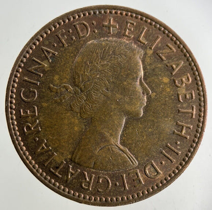 1967 Elizabeth II 2nd Half - Penny Coin | Very Fine Grade