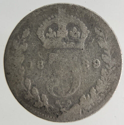 1889 Victoria Threepence Silver Coin | Collectable Grade