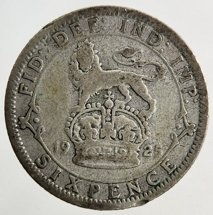 1925 George V Sixpence Silver Coin | Collectable Grade