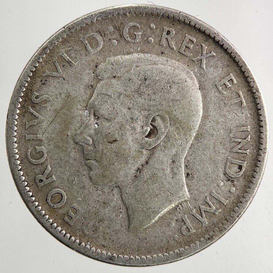 1943 Canada 25 Cents Silver Coin | Collectable Grade