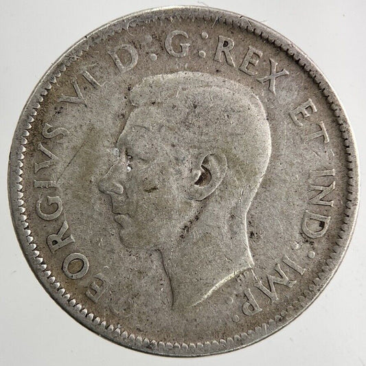 1943 Canada 25 Cents Silver Coin | Collectable Grade