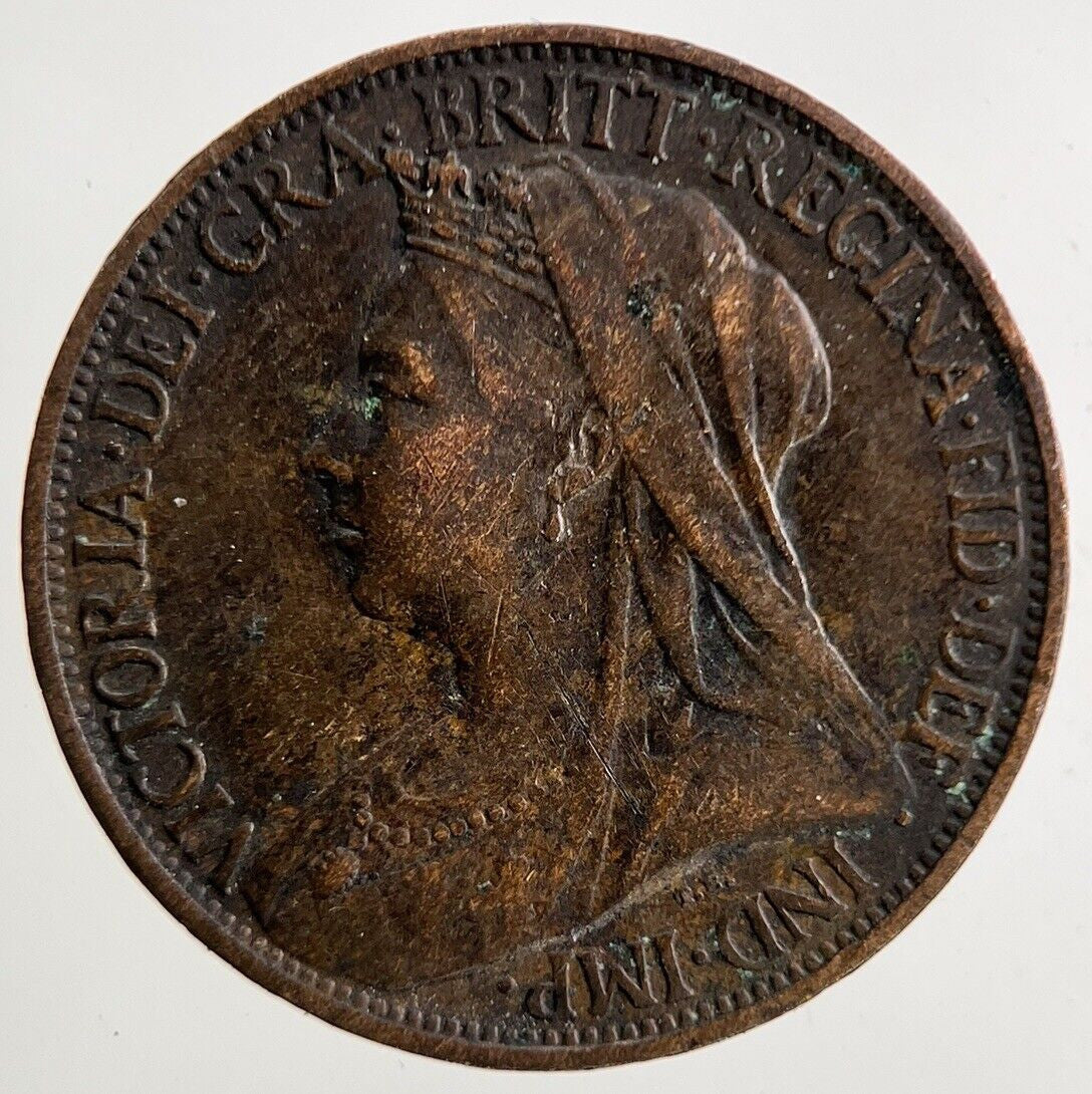 1896 Victoria Farthing Coin | Fine Collectable Grade
