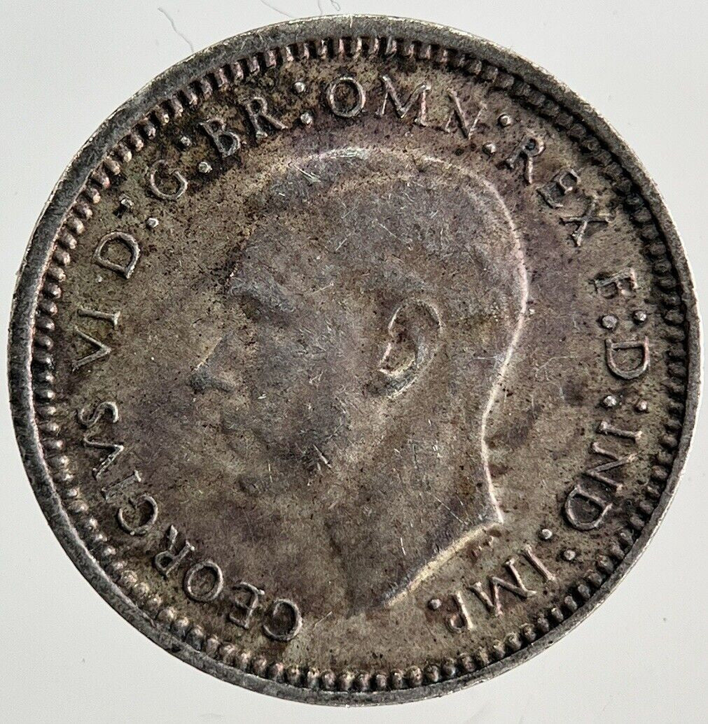 1943 Australia Threepence Silver Coin | Fine Collectable Grade