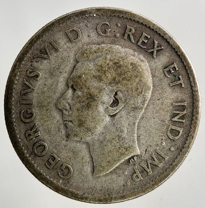 1938 Canada 25 Cents Silver Coin | Collectable Grade
