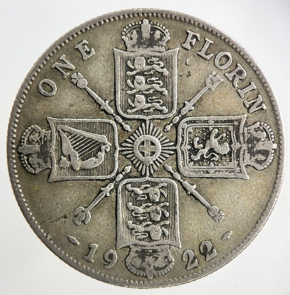 1922 George V Florin Silver Coin | Collectable Grade