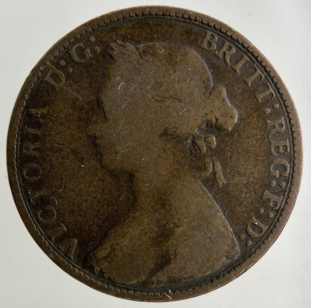 1875 Victoria Half-Penny Coin | Collectable Grade