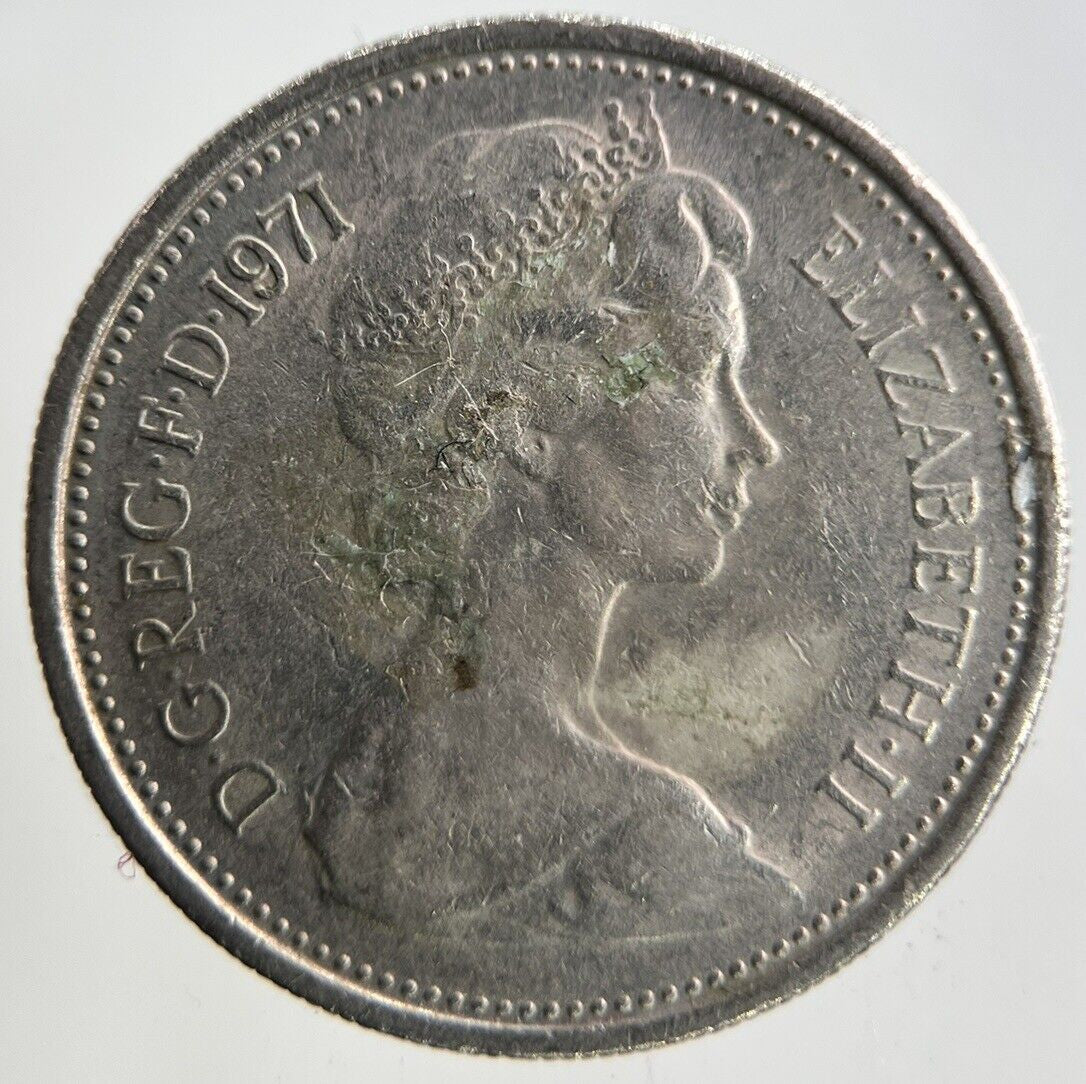 1971 Elizabeth II 2nd 5p Five - Pence Coin | Fine Collectable Grade