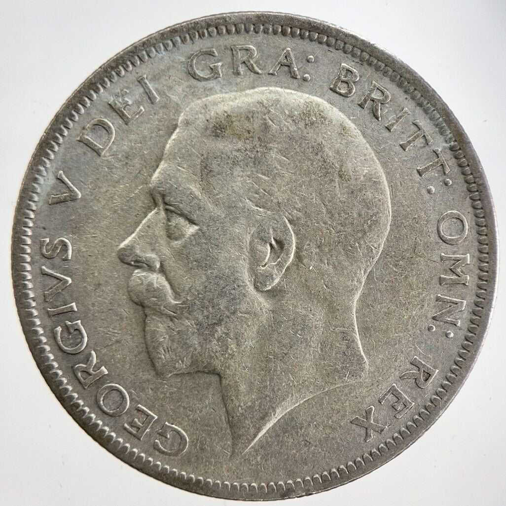 1930 George V Half - Crown Silver Coin | Collectable Grade