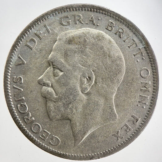 1930 George V Half - Crown Silver Coin | Collectable Grade