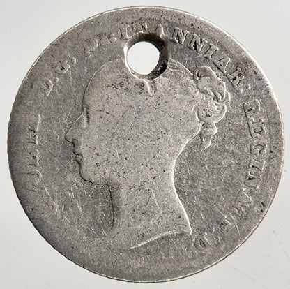 1840 Victoria Four-Pence Groat Silver Coin | Collectable Grade