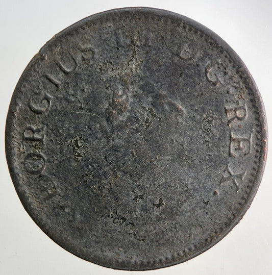1806 Irish Hibernia Half - Penny Coin | Collectable Grade