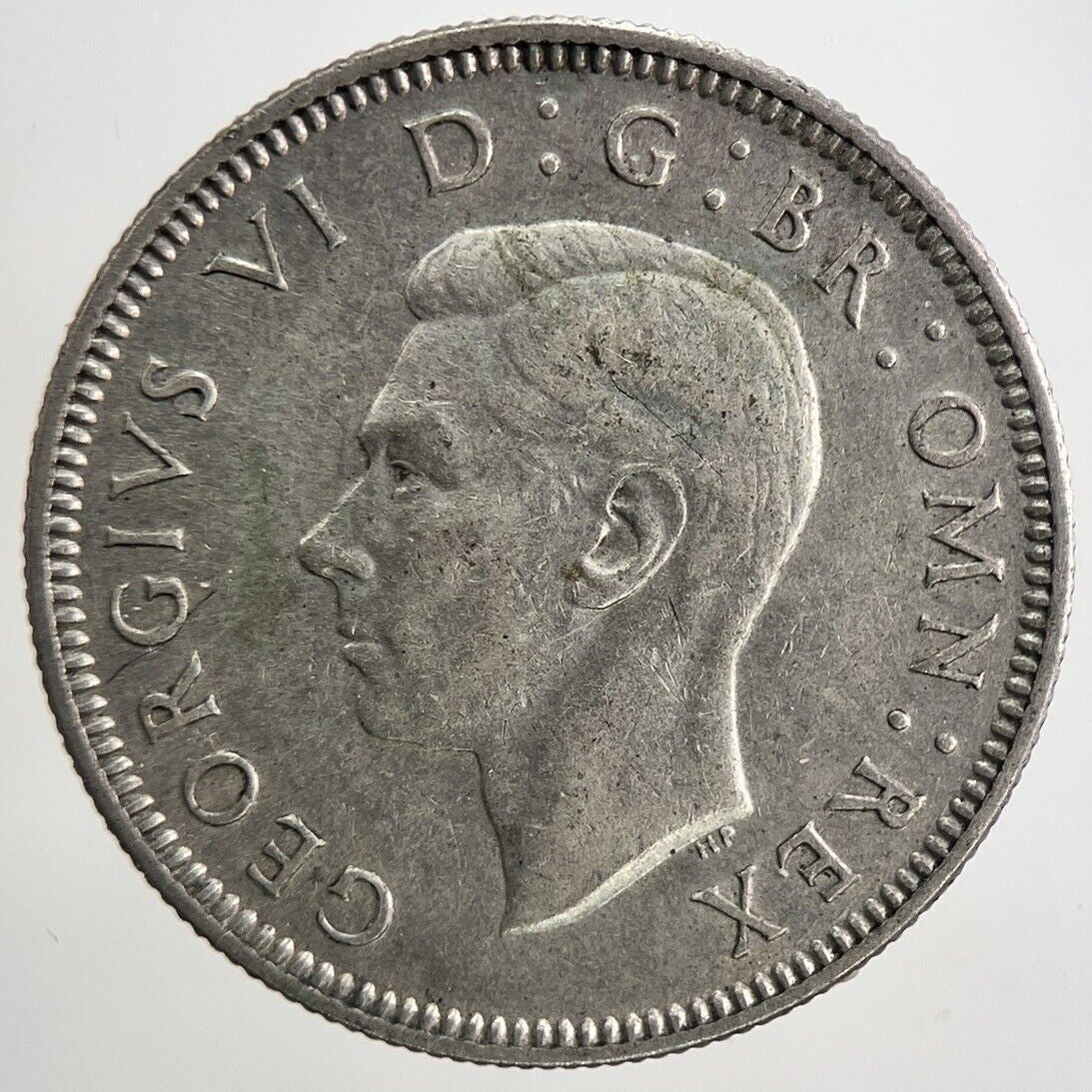 1938 George VI One Shilling Silver Coin | Very High Grade