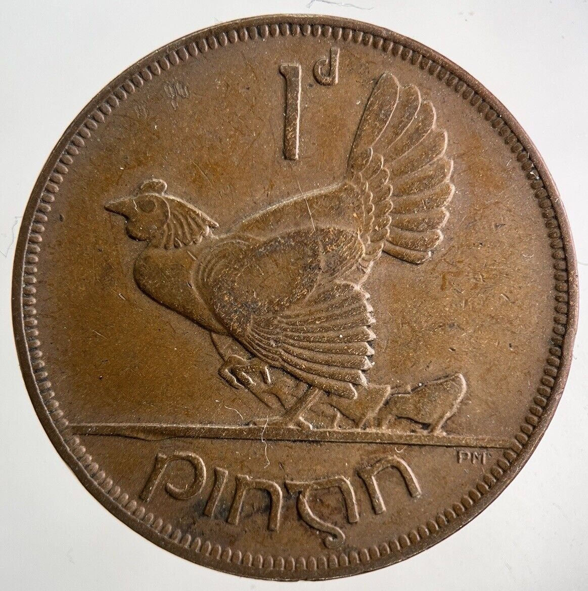 1928 Irish One Penny Coin | Fine Collectable Grade