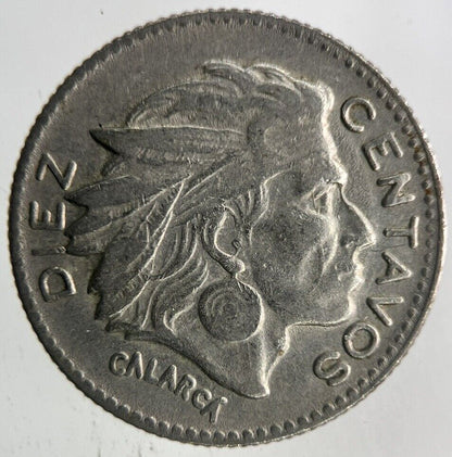 1959 Colombia 10 Centavos Coin | Fine Collectable Grade