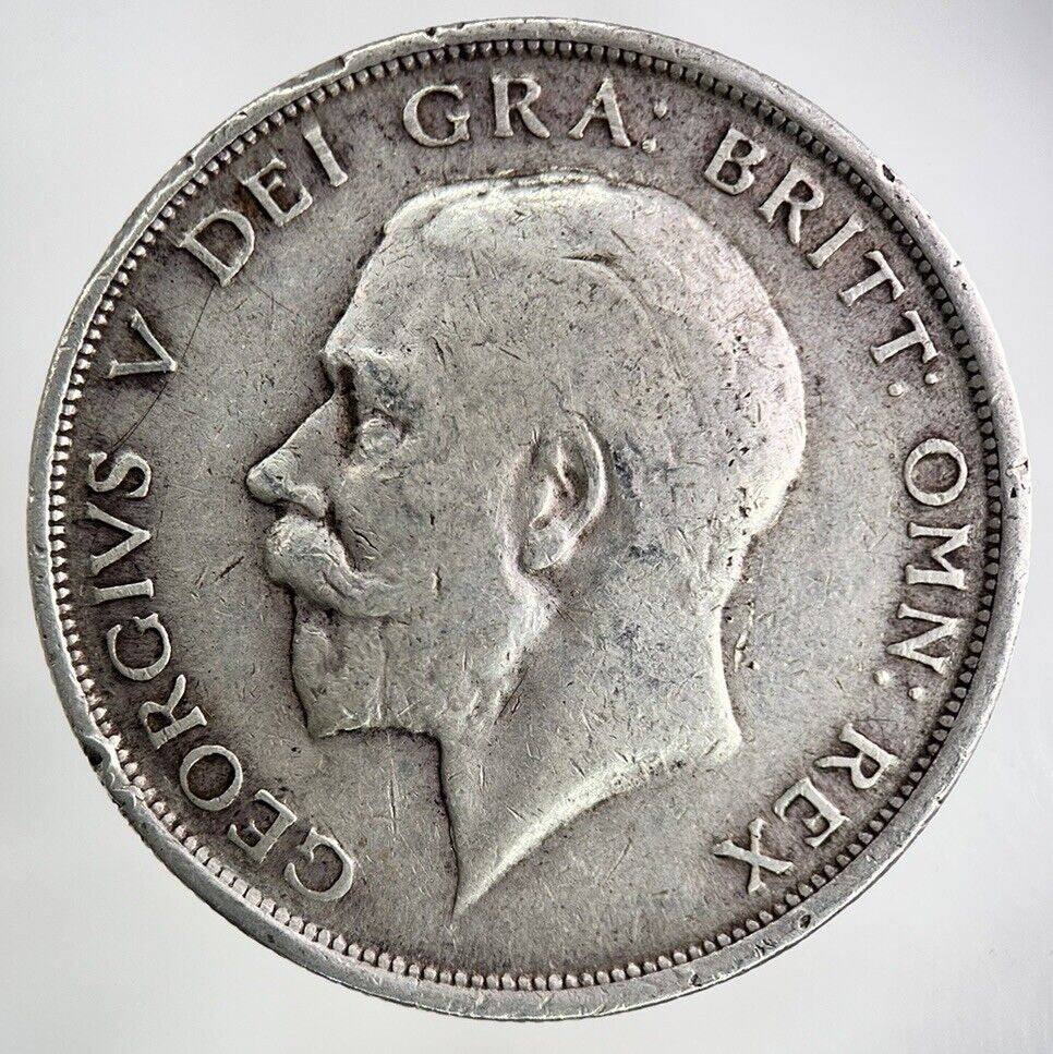 1916 George V Half - Crown Silver Coin | Very High Grade