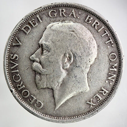 1916 George V Half - Crown Silver Coin | Very High Grade