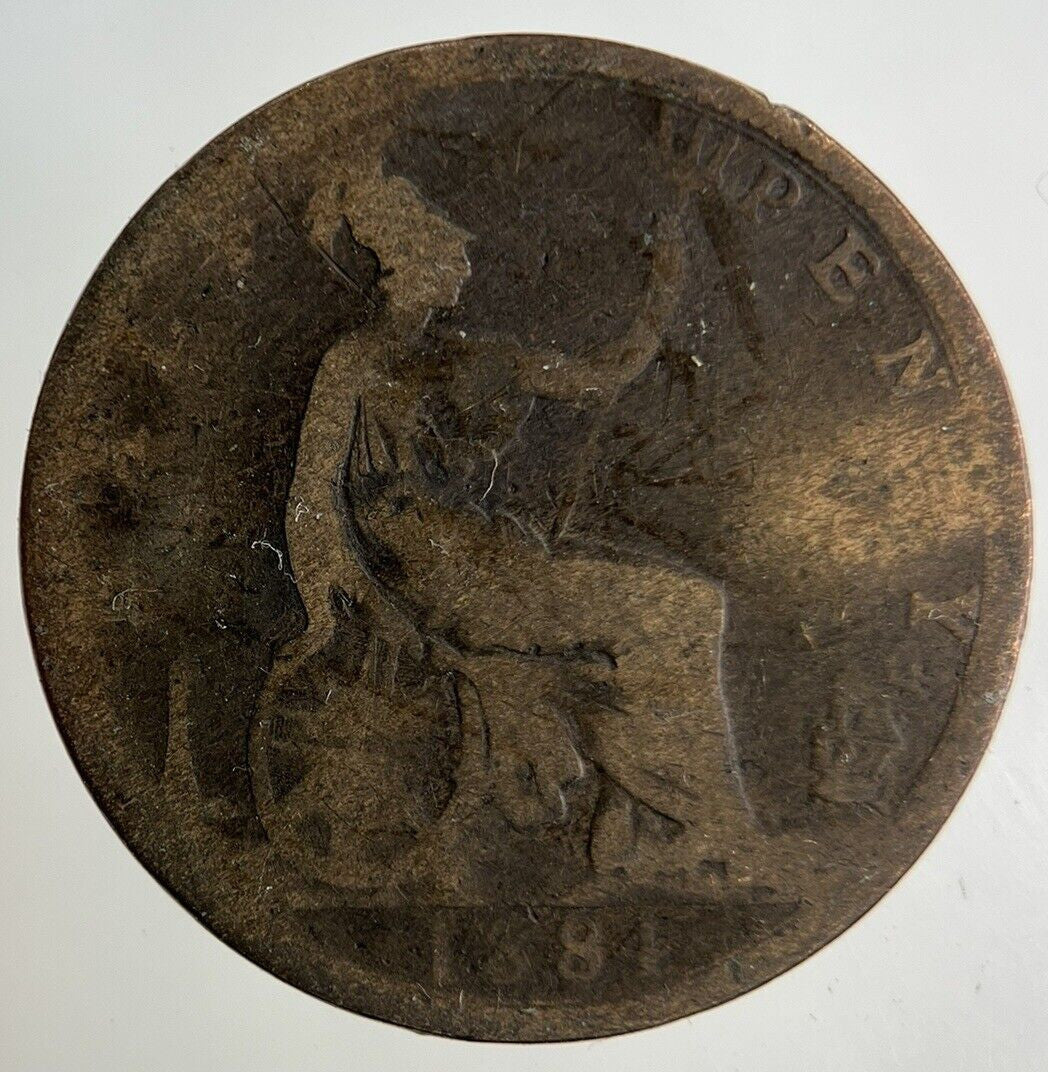 1884 Victoria Half-Penny Coin | Collectable Grade