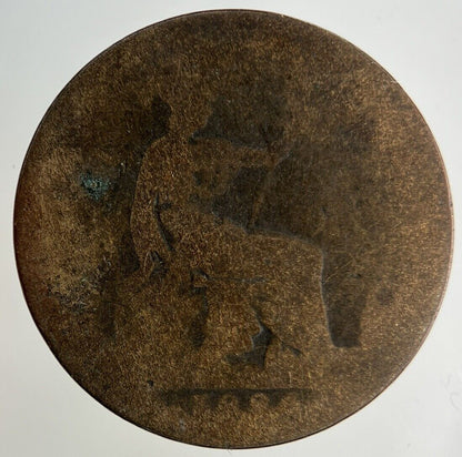 1886 Victoria Half - Penny Coin | Fair Grade