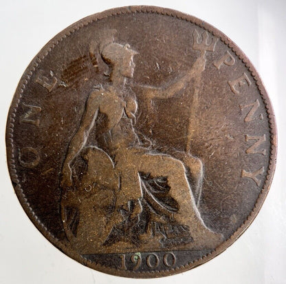 1900 Victoria One Penny Coin | Collectable Grade